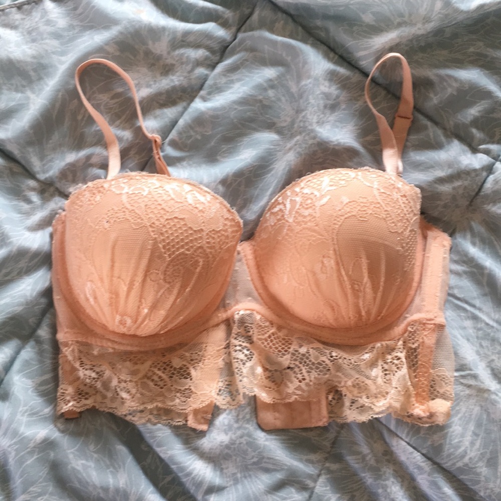 Sophie B. Pink Lace Bra